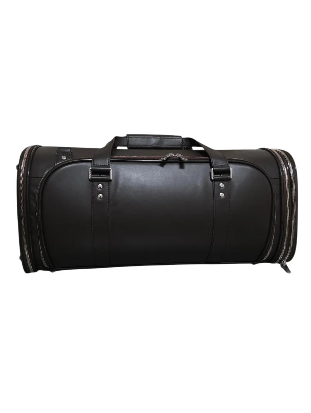 Vocier F35 Leather Travel Bag in Brown OS